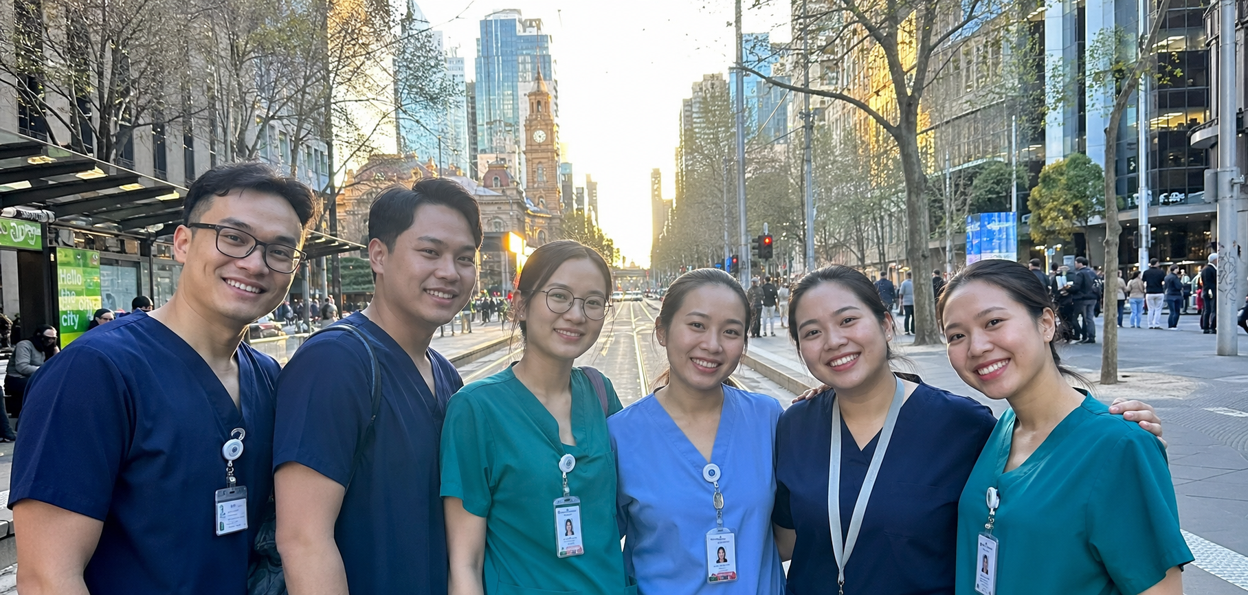 Học viên Việc Vui đã sang làm việc và định cư tại Úc