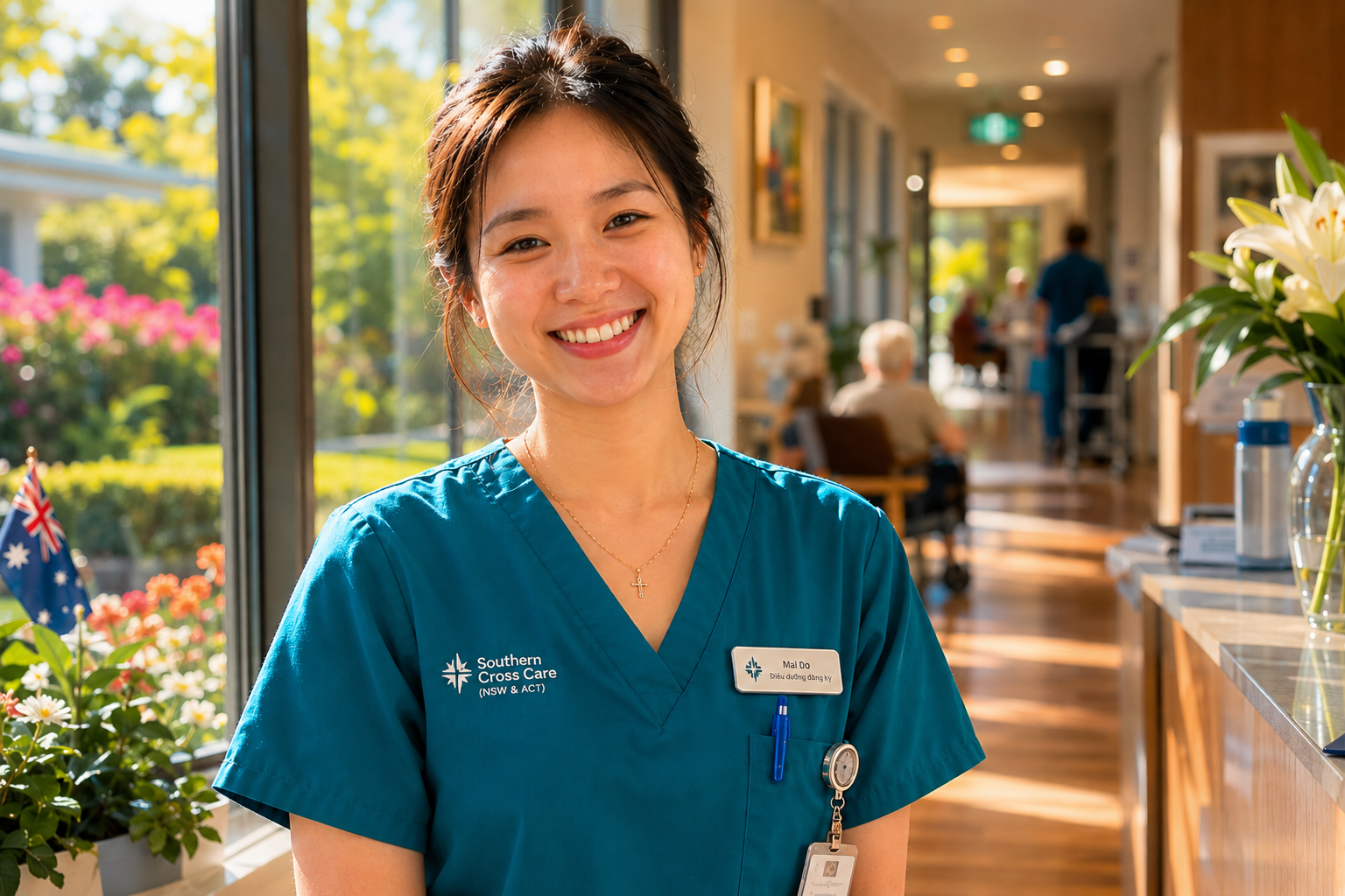 Điều dưỡng Việt Nam đang làm việc tại Úc