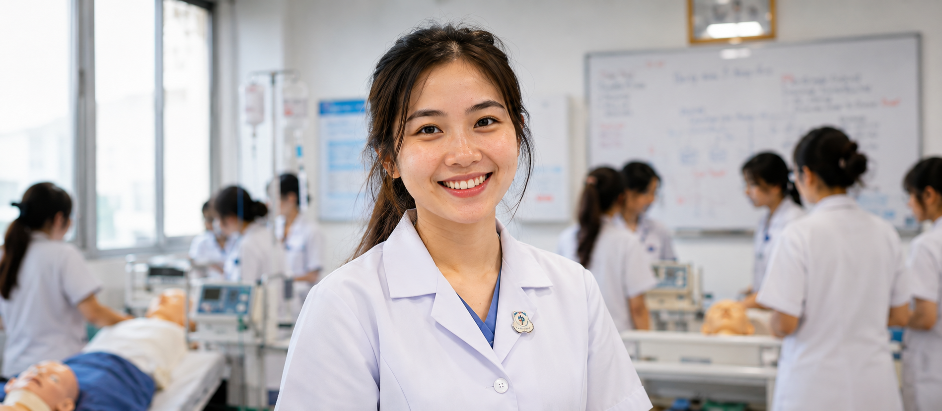 Sinh viên điều dưỡng — năng động, nhiều kỳ vọng